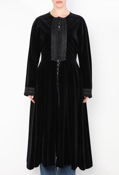 Jean Paul Gaultier Vintage Gibo Velvet Evening Coat - 2 Jean Paul Gaultier Vintage Gibo Velvet Evening Coat - 2