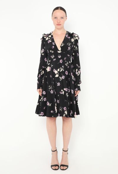 Valentino Pre-Fall 2017 Printed Silk Dress - 1 Valentino Pre-Fall 2017 Printed Silk Dress - 1
