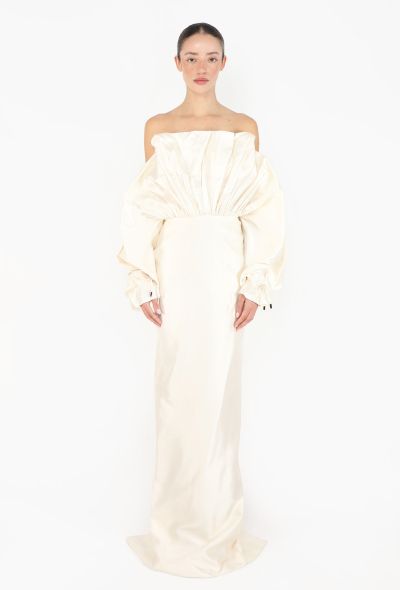 Tom Ford 2022 Scalloped Bustier Bridal Gown - 2