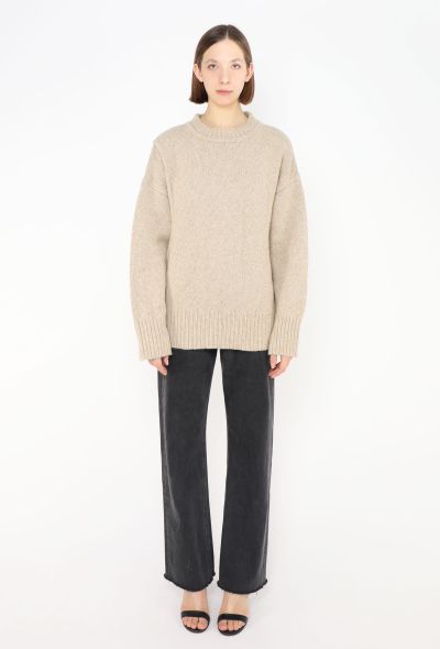 The Row 2020 Capua Cashmere & Sable Sweater - 2 The Row 2020 Capua Cashmere & Sable Sweater - 2
