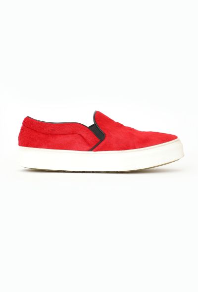 Céline 2014 Pony Hair Slip-On Sneakers - 1 Céline 2014 Pony Hair Slip-On Sneakers - 1