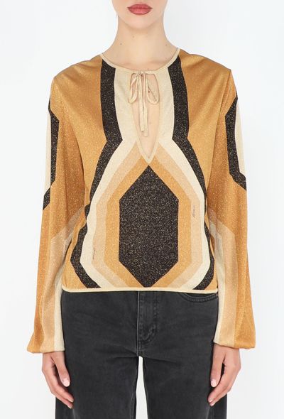 Gucci F/W 2000 Lurex Top - 1