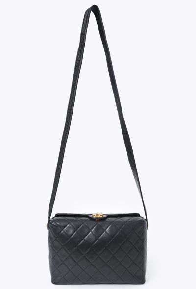 Chanel Vintage Quilted Messenger Bag - 1