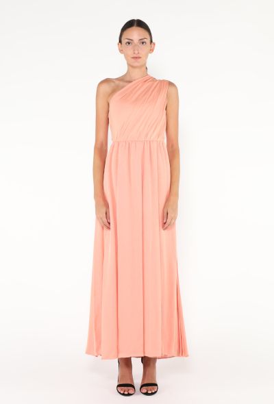 Galanos '70s Pleated Chiffon Gown - 1