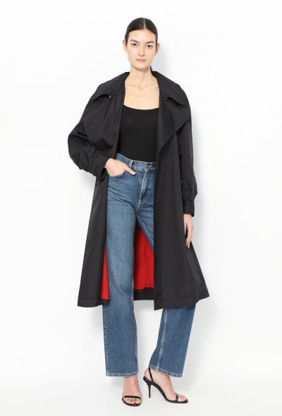                             '80s Flared Trench Coat - 1