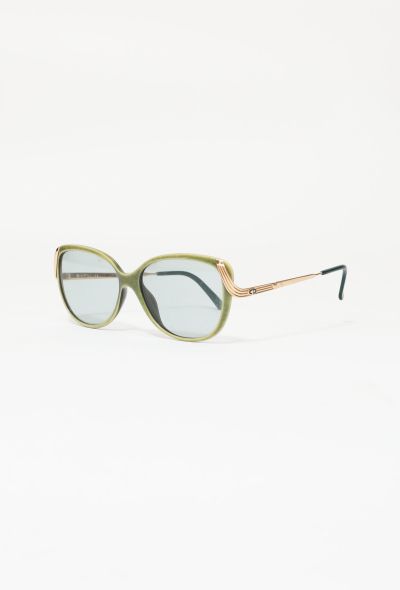                             Vintage Metallic Art Deco Sunglasses - 2