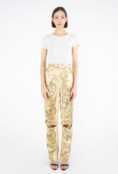 Céline F/W 2017 Convertible Silk Pants - 1