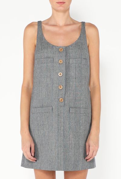 Prada 2024 Pinstripe Shift Dress - 2