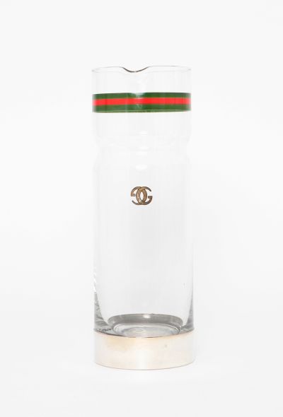 Gucci '70s 'GG' Glass Carafe - 1