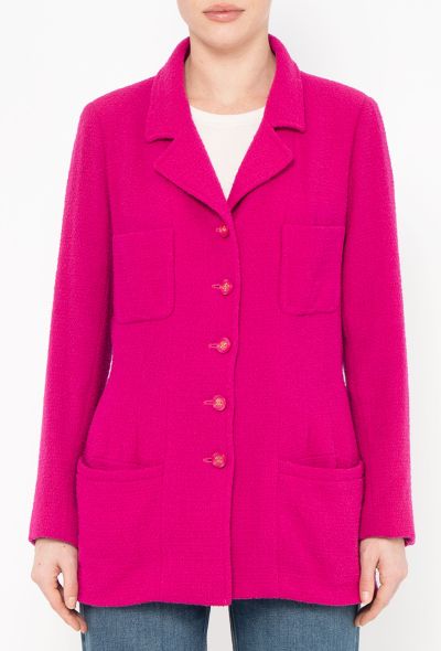 Chanel COLLECTOR F/W 1995 Tweed 'CC' Jacket - 1 Chanel COLLECTOR F/W 1995 Tweed 'CC' Jacket - 1