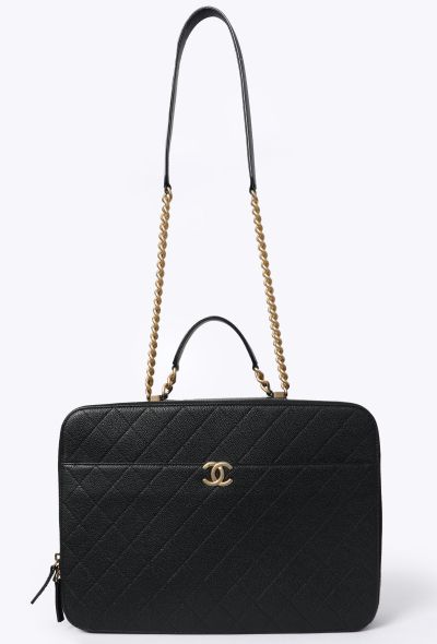 Chanel Caviar Quilted Large Business Briefcase - 1 Chanel Caviar Quilted Large Business Briefcase - 1