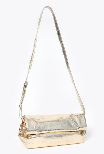 Jil Sander Metallic Small Rollup Bag - 2
