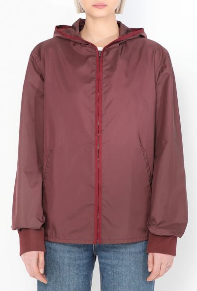 Miu Miu Early 2000s Hooded Track Jacket - 1 Miu Miu Early 2000s Hooded Track Jacket - 1