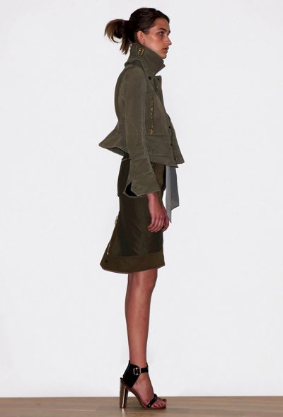 Céline Resort 2010 Army Skirt - 2