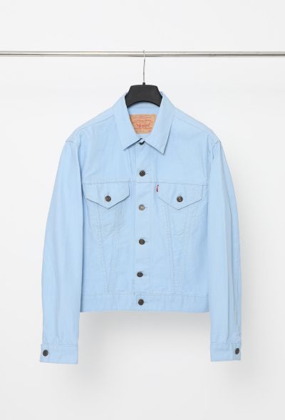 Men's Vintage 1960s Levi’s Ice Blue Denim Jacket - 2