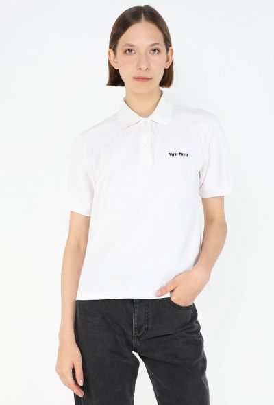 Miu Miu Cotton Piqué Polo, S/S 2024 - 1