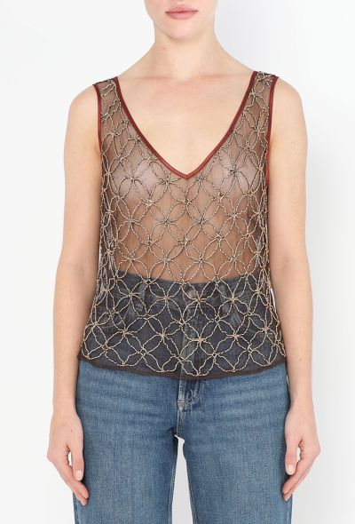 Viviennne Tam '90s Embroidered Top - 1 Viviennne Tam '90s Embroidered Top - 1