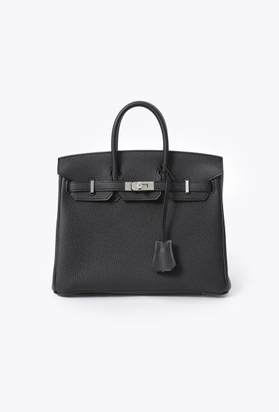 Hermès Highly Coveted Black Togo Birkin 25 - 1