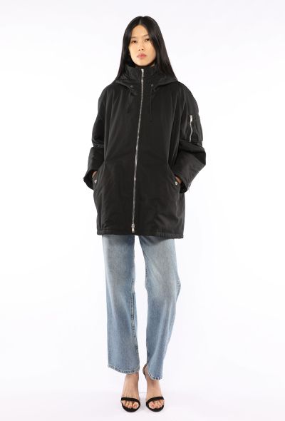 Saint Laurent Hooded Zip Parka - 2