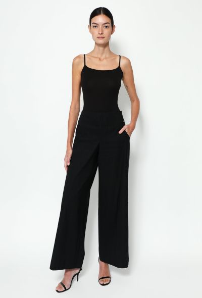                             2009 Ribbed Wide-Leg Trousers - 1