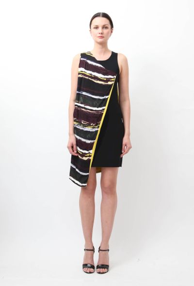                             Abstract Print Dress - 1