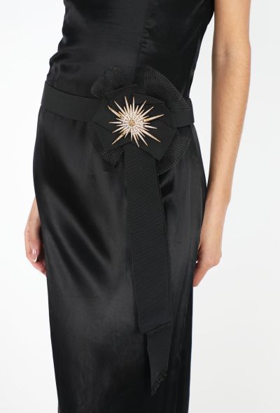 Chanel 2001 Starburst Grosgrain Belt - 2