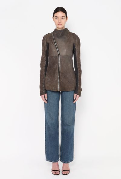 Rick Owens 2005 Leather Biker Jacket - 2 Rick Owens 2005 Leather Biker Jacket - 2