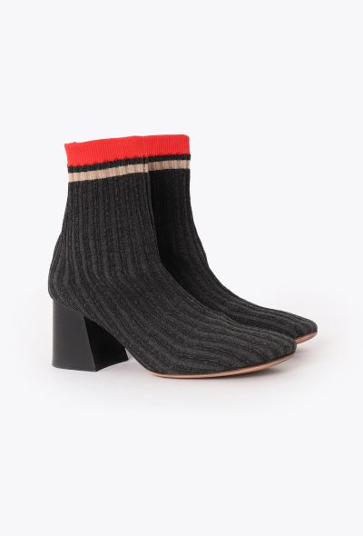 Céline 2016 Ribbed Sock Boots - 2