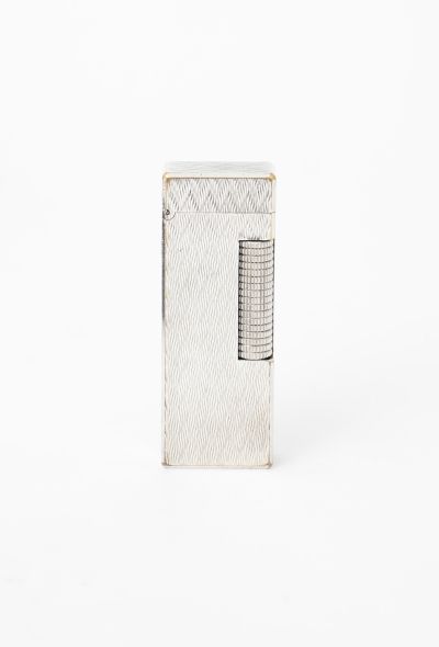 Vintage Objects & Decor Dunhill 1975 Rollagas Chevron Lighter - 1 Vintage Objects & Decor Dunhill 1975 Rollagas Chevron Lighter - 1
