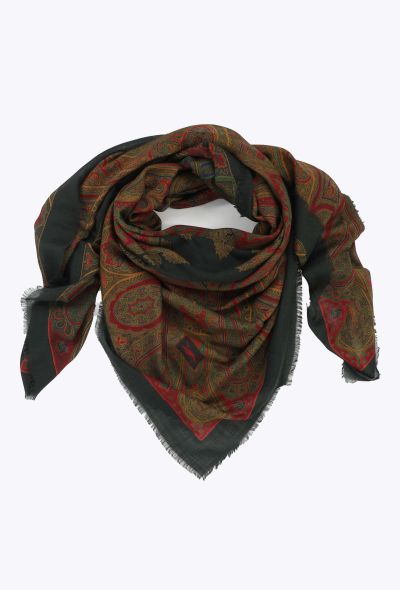 Saint Laurent Late '70s Russian Paisley Shawl - 1