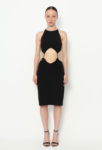 Bottega Veneta 2021 Cut-out Halter Dress - 1 Bottega Veneta 2021 Cut-out Halter Dress - 1