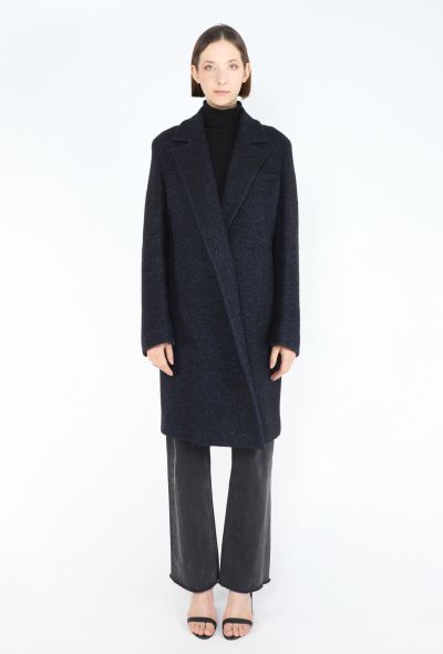 Jil Sander F/W 2008 Notched Bouclé Coat - 1