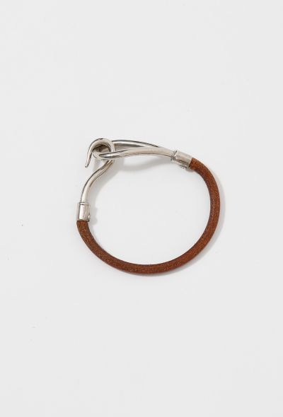                                         "Jumbo" Leather Bracelet -2