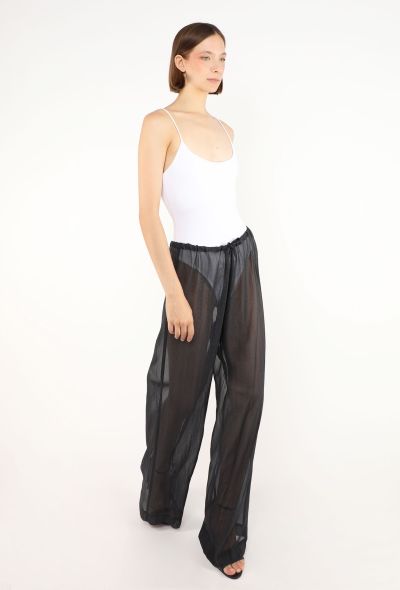 Dries Van Noten Polka Dot Chiffon Pants - 1