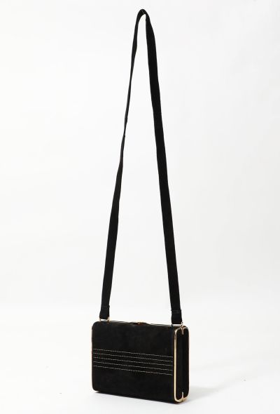                             Vintage Charles Jourdan Velvet Shoulder Bag - 1