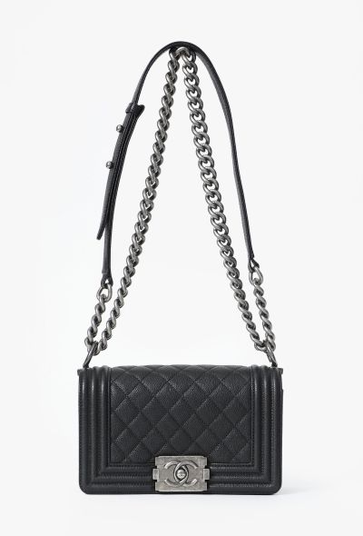 Chanel Caviar Mini Boy Bag - 2