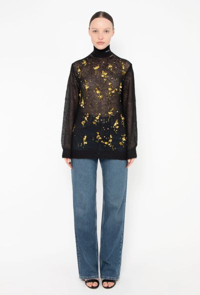 Prada Embellished Mohair Knit Top - 2 Prada Embellished Mohair Knit Top - 2