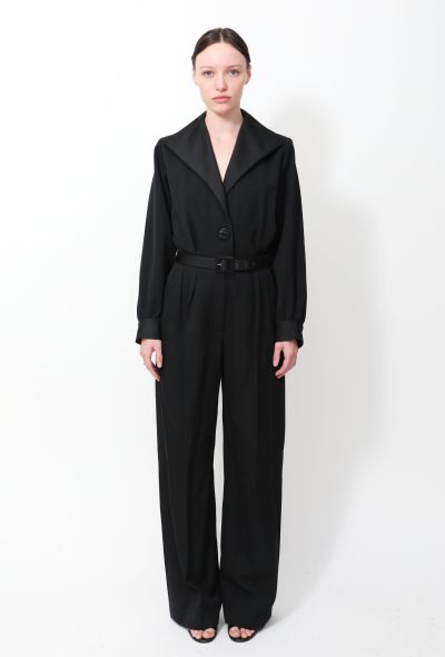                             1993 Belted Smoking Jumpsuit - 1