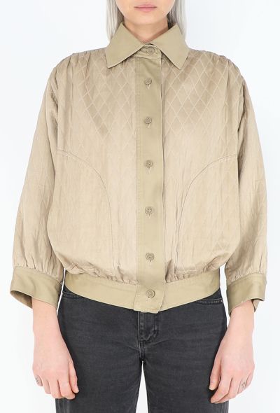 Saint Laurent Rare 1975 Quilted Bomber Jacket - 2