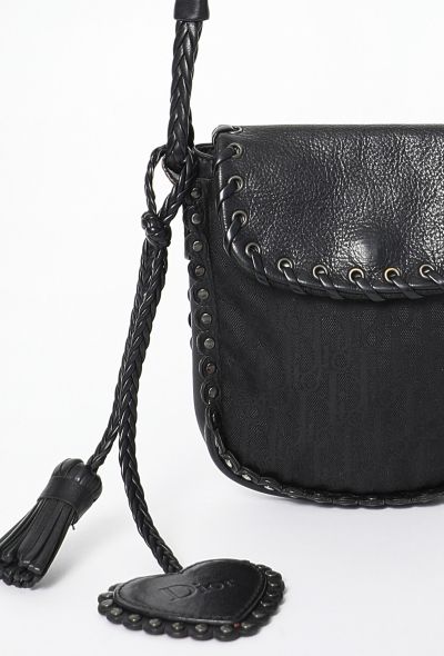 Dior Studded Oblique Crossbody Pouch - 2