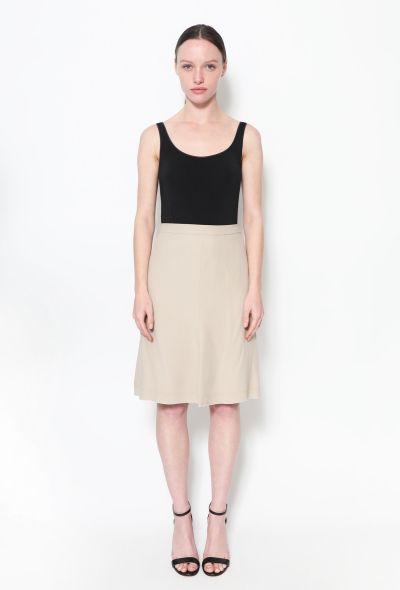 Chanel Classic Silk Skirt - 1