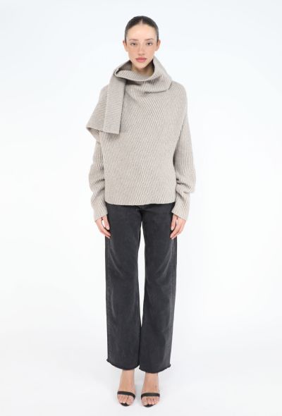 Céline Pre-Fall 2014 Draped Knit Sweater - 1