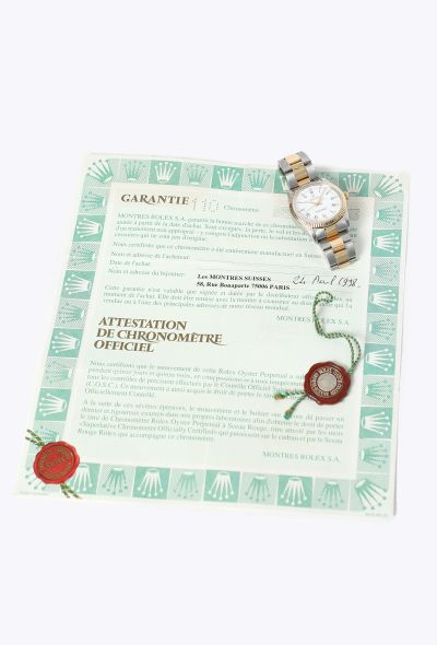 Rolex Vintage Oyster Perpetual Stainless Steel & Yellow Gold Watch - 2