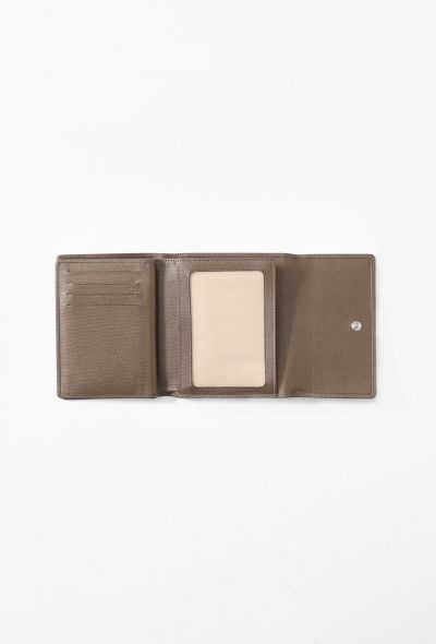Chanel Bronze Metallic Flap Wallet - 2