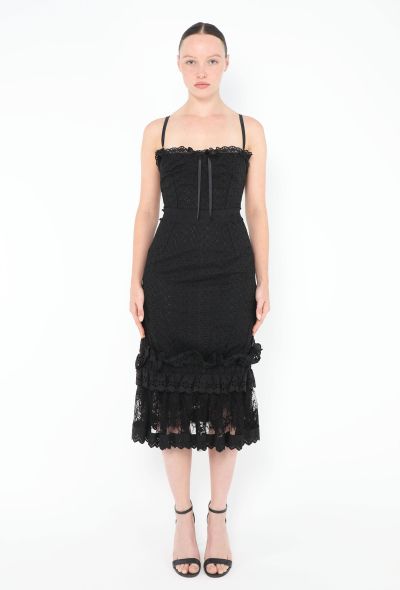 Dolce & Gabbana '90s Eyelet Lace Bustier Dress - 1 Dolce & Gabbana '90s Eyelet Lace Bustier Dress - 1