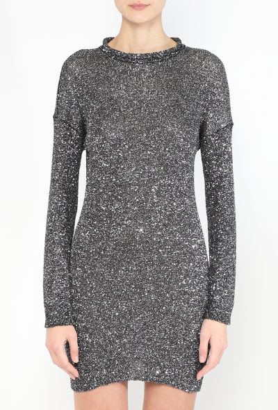 Saint Laurent 2018 Iridescent Sequin Dress - 2 Saint Laurent 2018 Iridescent Sequin Dress - 2