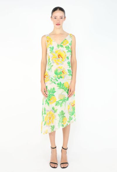 Gianni Versace Atelier Floral Sheath Dress, 1990s - 1