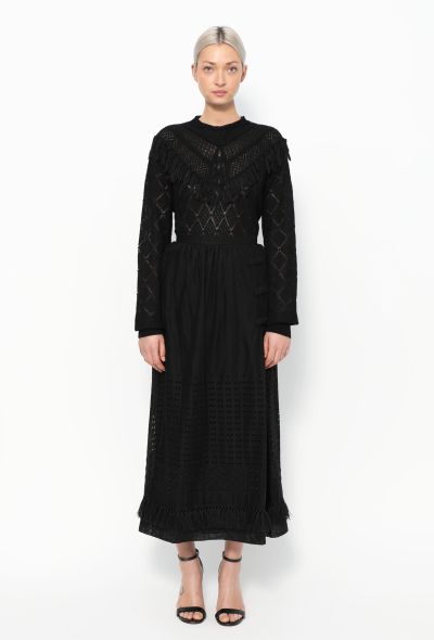 Dior Pre-Fall 2018 Eyelet Maxi Skirt - 1 Dior Pre-Fall 2018 Eyelet Maxi Skirt - 1