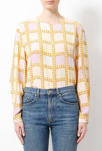                                         '80s Chainlink Blouse -1
