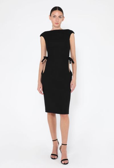 Miu Miu Natté Wool Cut-Out Dress, F/W 2024 - 1
